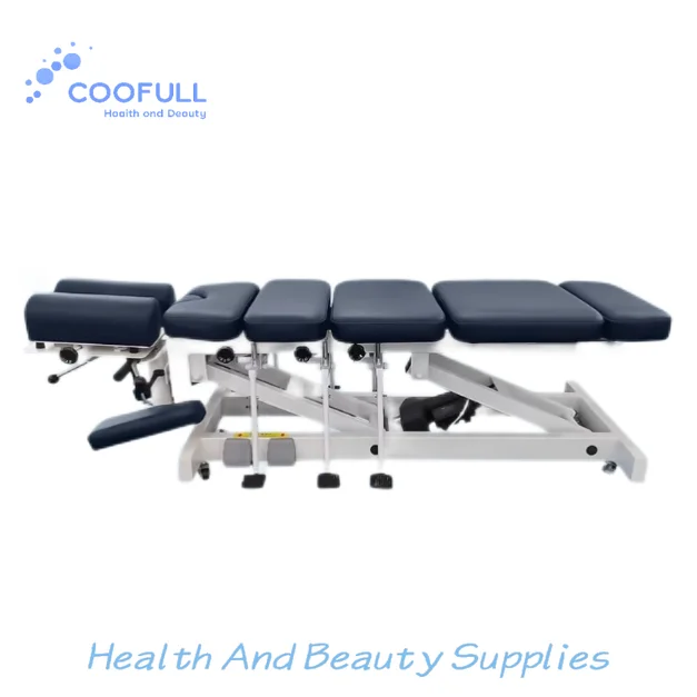 Coofull  Hospital Chiropractic Massage Table Physiotherapy Equipment for Medical Treatment Best Price on Chiropractic Beds