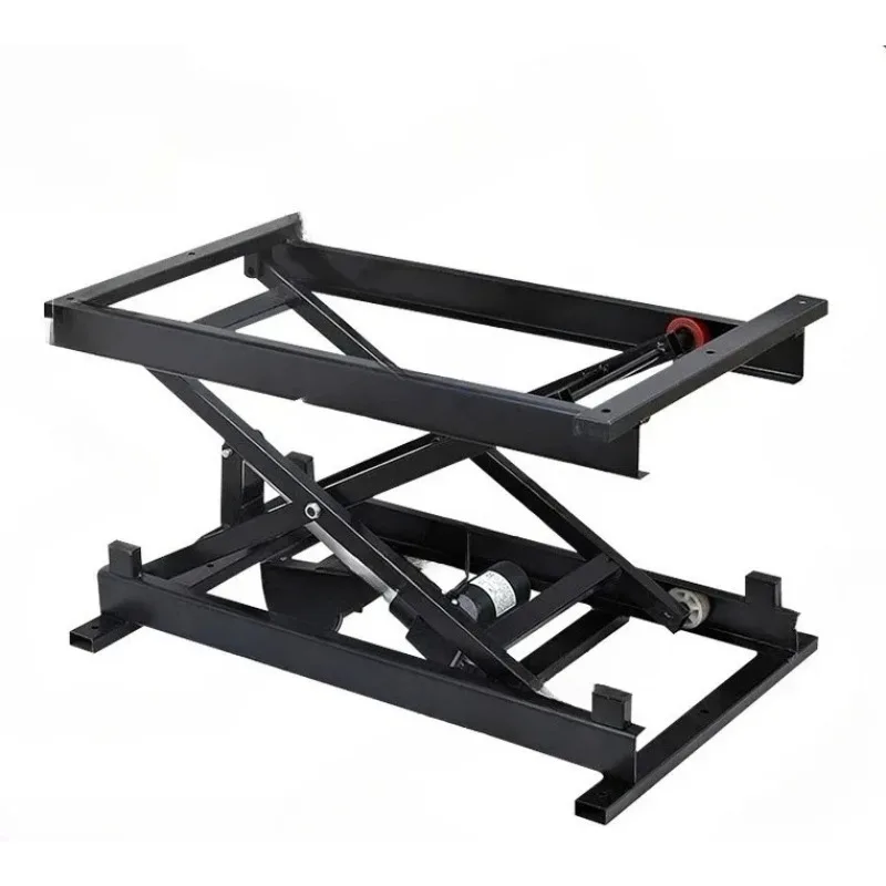 300kg Multifunctional Electric Wired Remote Control Coffee Table Dining Table 24V Lifting Hardware Folding Iron Frame