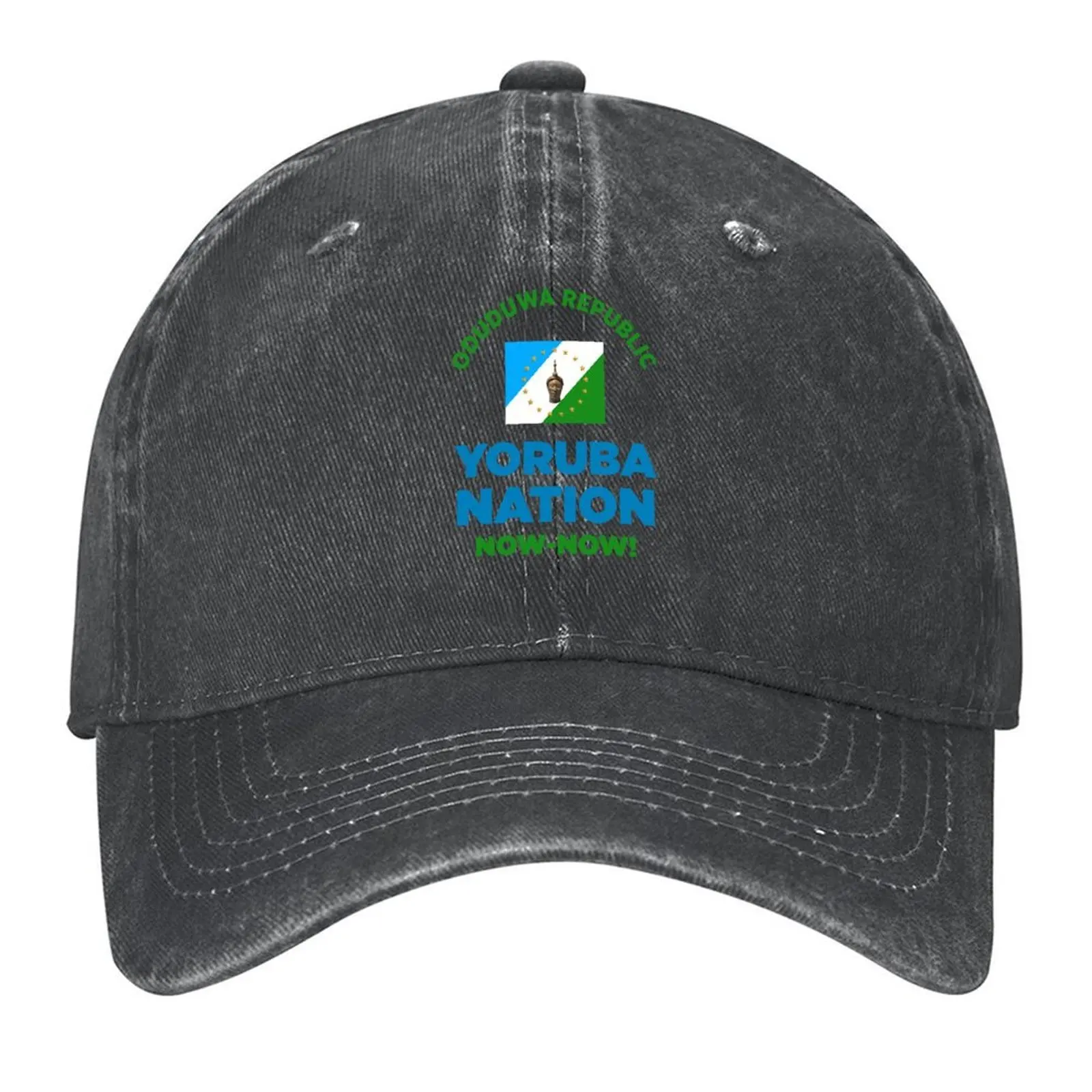 

Yoruba T-Shirt Oduduwa Republic Oduduwa Nation Now Yoruba Nation Now T-Shirt Baseball Cap foam party Hat Man Women's