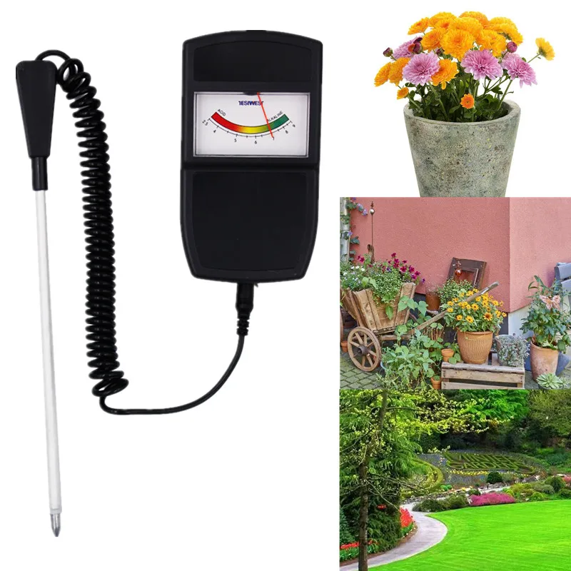 

Soil pH Meter Soil moisture meter Plant Flowers Pointer outdoor Soil Detector PH Tester Acidity Meter Analyzer for garden flower