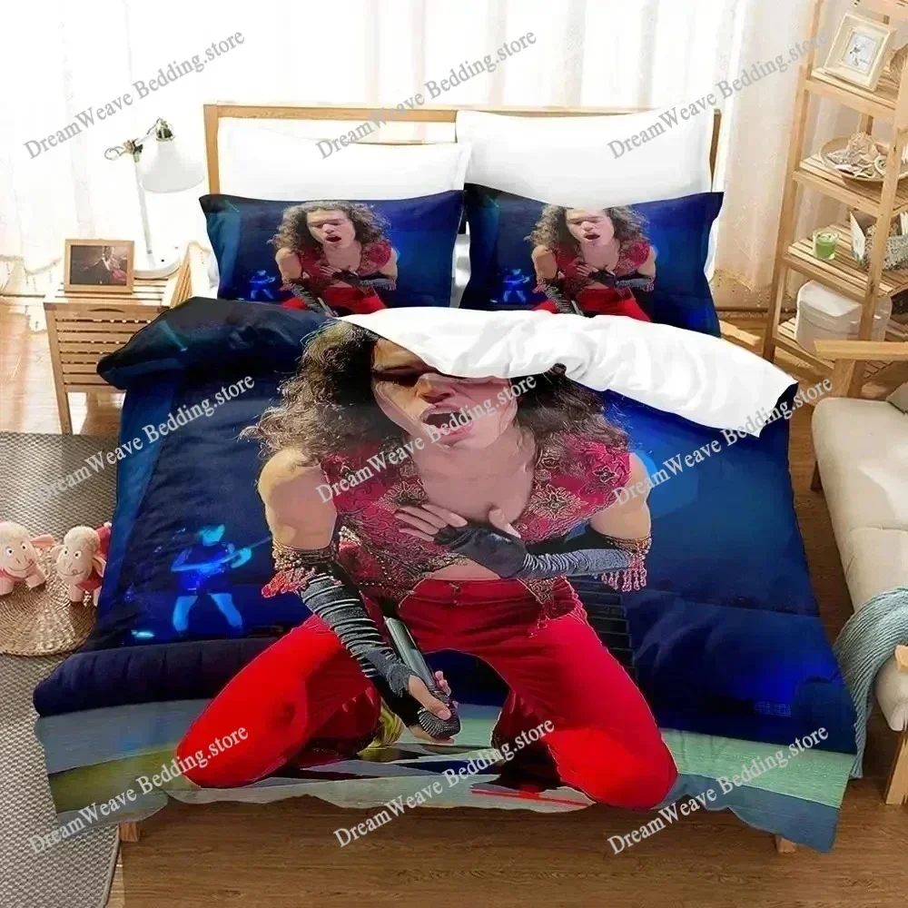 3D Print Singer Conan Gray Bedding Set Duvet Cover Bed Set Quilt Cover Pillowcase Comforter King Queen Size for Boys Adult963963