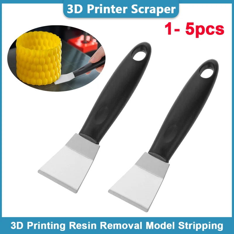 Spatel Edelstahl Komfortgriff für FDM SLA 3D-Drucker Harzentfernung