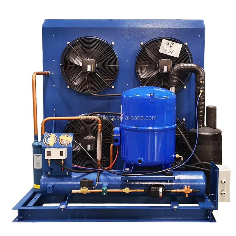 15HP Cold Storage Refrigeration Compressor Unit High-Efficiency Piston Unit for Freezing and Condensing