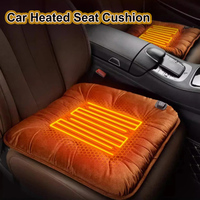 Car Heated Seat Cushion USB Power 3 Levels Graphene Heated Seat Pad Winter Warm Seat Cushion Park Stadium Car Travel Accessories