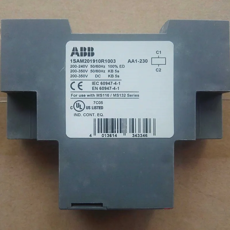 ABB AA1 Shunt trips – mountable on the left   AA1-24   AA1-110  AA1-230  AA1-400