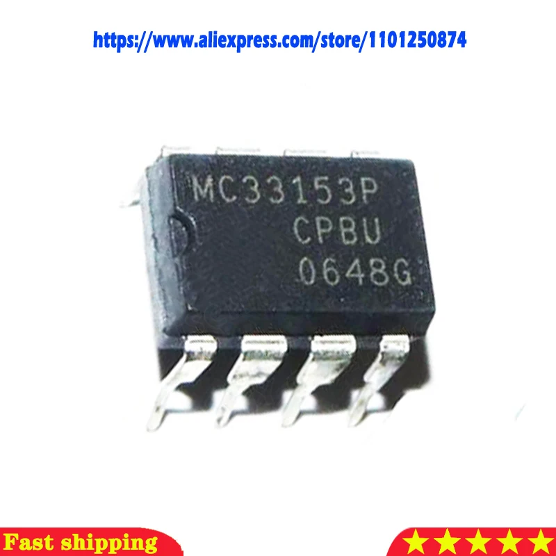 5 unids/lote MC33153P MC33153 DIP-8 en Stock