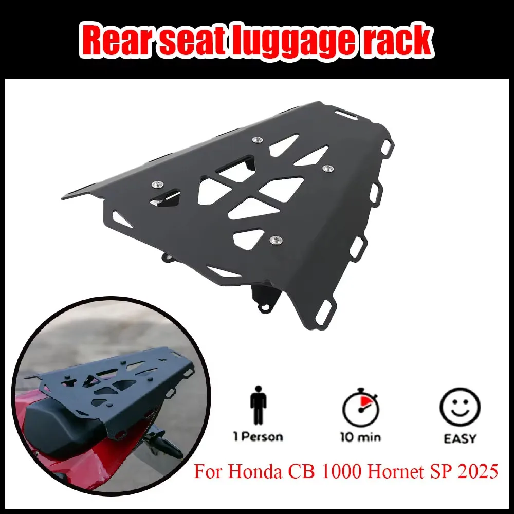 porte-bagages-arriere-pour-moto-100-neuf-pour-honda-cb1000-hornet-sp-2025-avec-barre-de-maintien-pour-passager-et-support-de-boite-de-rangement