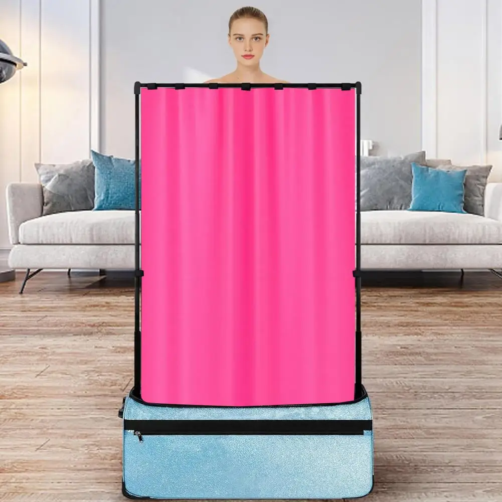 โซลูชันห้องเปลี่ยนกระเป๋าเต้นรํา ม่านความเป็นส่วนตัวสําหรับนักเต้น ติดตั้งง่าย ด้านหลังเวทีสีทึบสําหรับนักแสดงสําหรับกิจกรรมต่างๆ