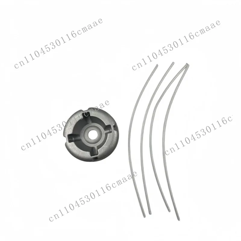 Steel wire lawn head,wheel, nylon lawn mower accessories set
