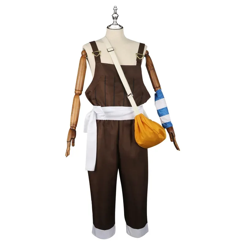 Disfraces de Cosplay Usopp, una pieza de Anime, uniforme de juego de rol, peluca, vestido de Carnaval de Halloween para hombres yj4k