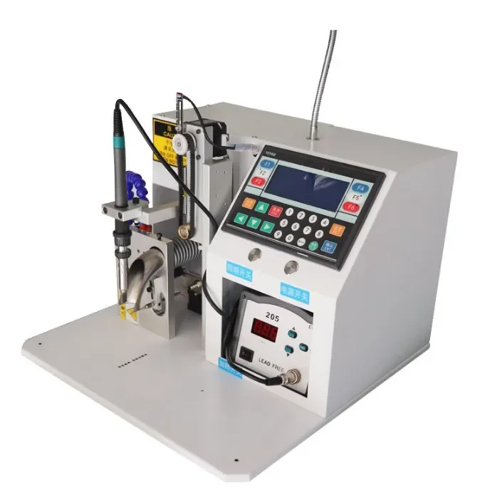 Cable soldering machine for audio line DC connector automatic soldering machine