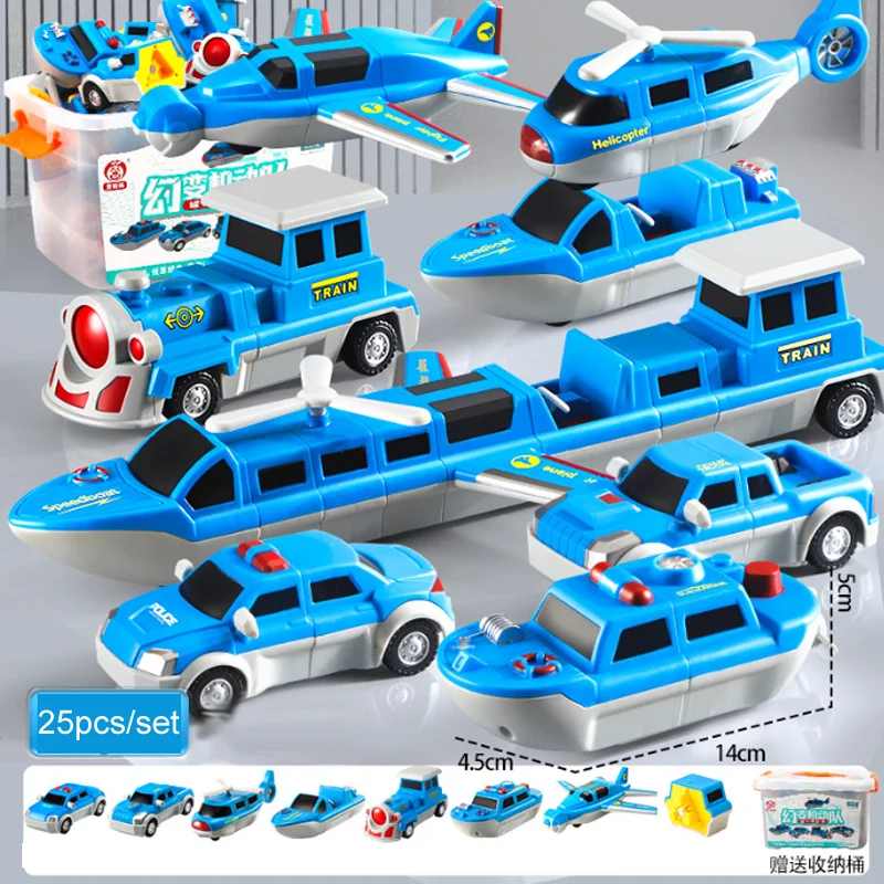 Blocs de Construction magnétiques, jouets éducatifs pour enfants, bricolage, Train magique, camion, véhicule, avion, pelle d'ingénierie de Construction