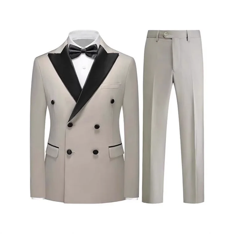 

Tuxedo Suits for Men High-quality Slim Jackets Man Clothing Sale 2Pieces Blazer and Pants Set Men's Suit for Wedding Men Suit