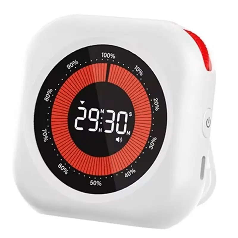 HLZS-Visual Timer Self-Discipline Tracker Kitchen Baking Fitness Stopwatch