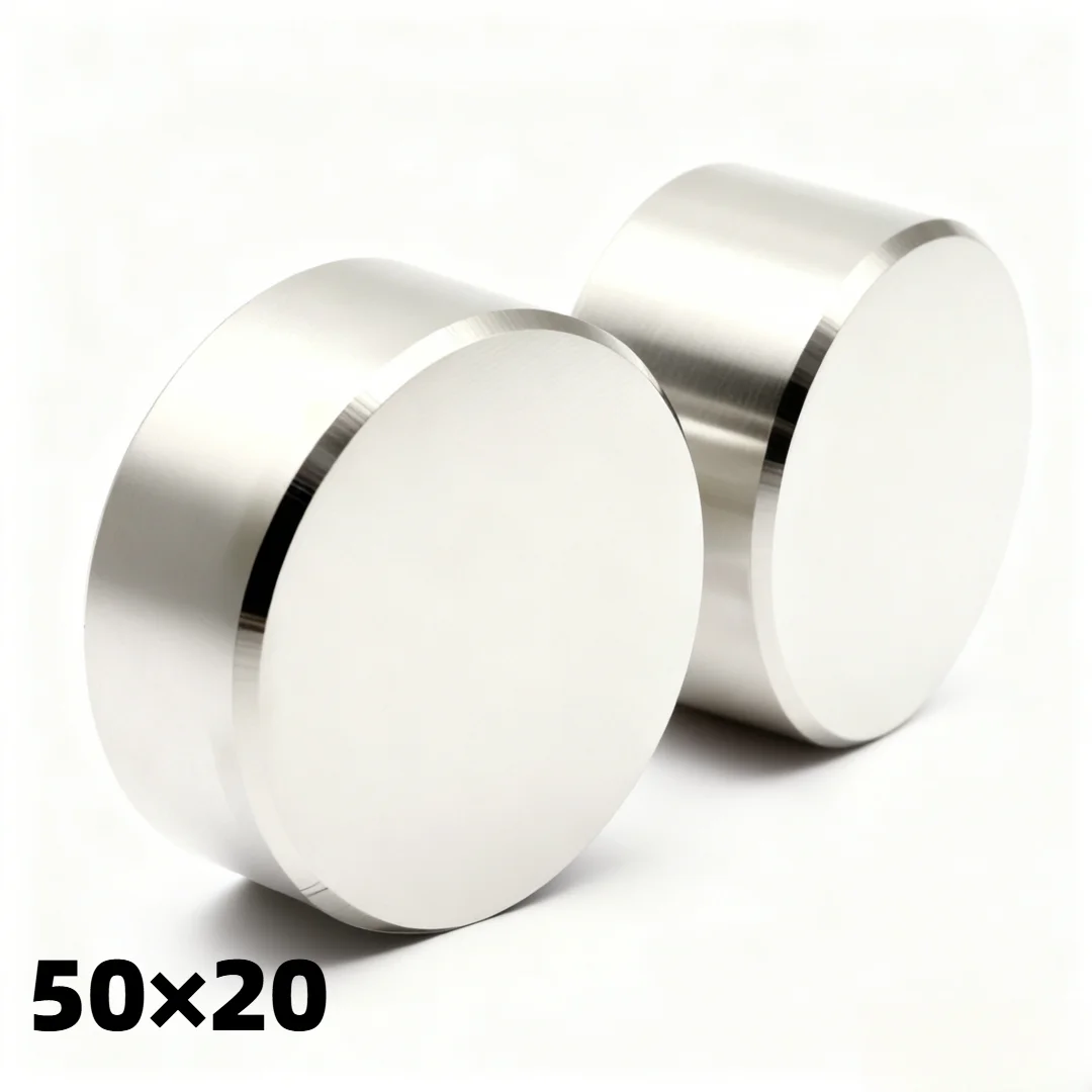 50x20mm Super Strong Magnet N35 Round Magnetic NdFeB Neodymium Magnet Powerful Disc imanes Refrigerator Magnets