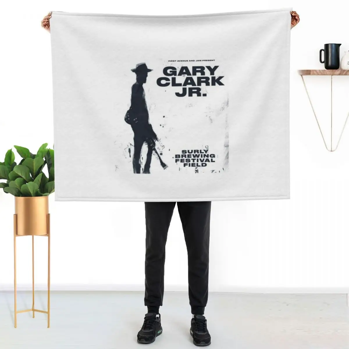 gary clark jr Throw Blanket Retros For Decorative Sofa decorative Thin Plaid Luxury St Blankets