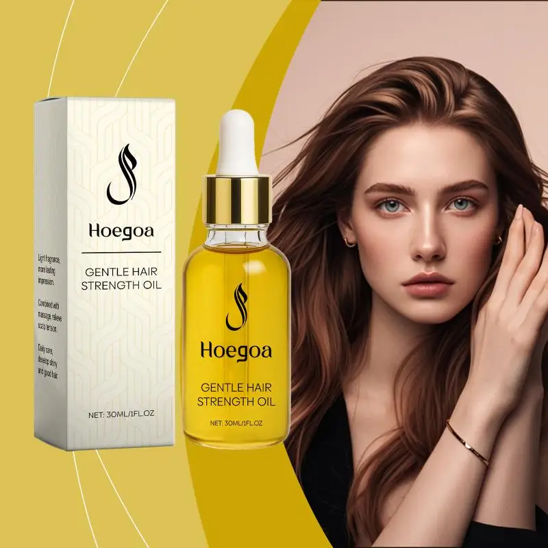 Hoegoa Hair Care Essential Oil Nourishes The Scalp, Makes The Hair Smooth, And Is A Moisturizing Hair Care Essential Oil