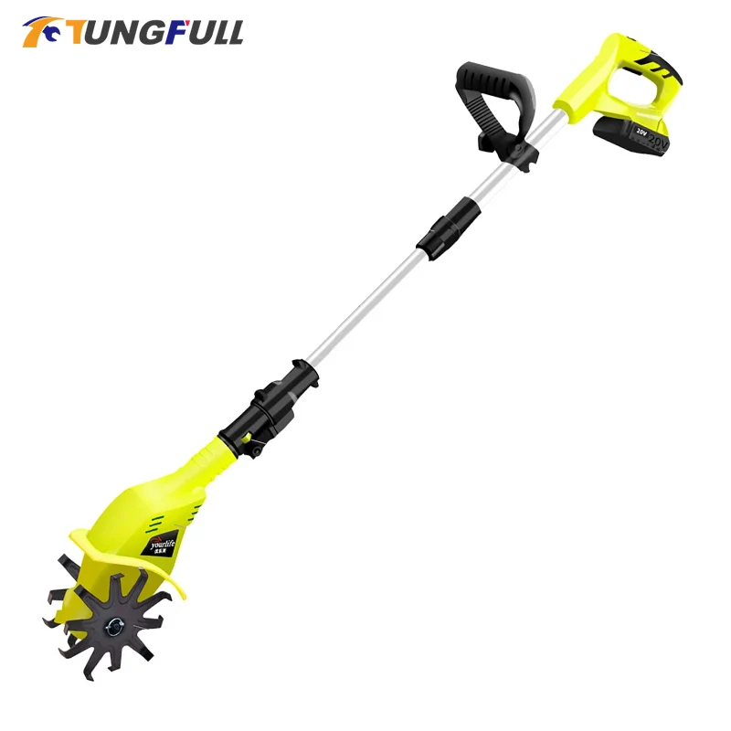 Handheld Electric Ripper Cultivator Garden Rotary Tiller Electric Weeder Tiller Electric Weeder Ripper Small Weeder