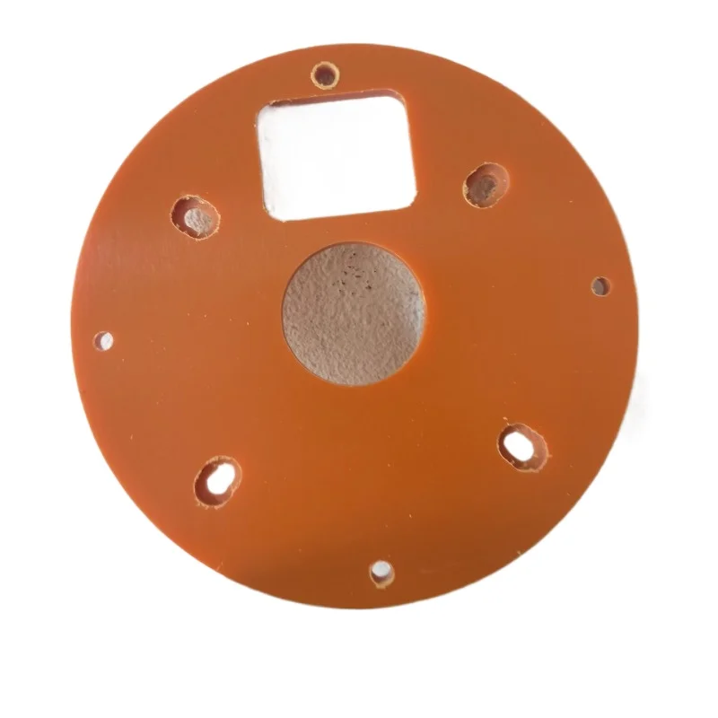 For Round Insulating Plate Trimming Machine Small Gong Machine Universal Slotted Baseplate Guide Plate Base  Box Socket