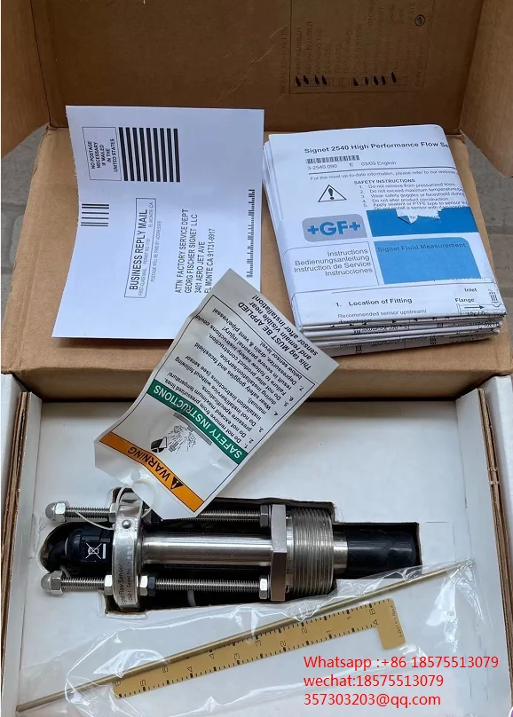 1Piece For +GF+ Flowmeter 3-2540-1, +GF+Signet George Fischer 3-2540-1 Liquid Flow Sensor Runner Flowmeter Brand New Original