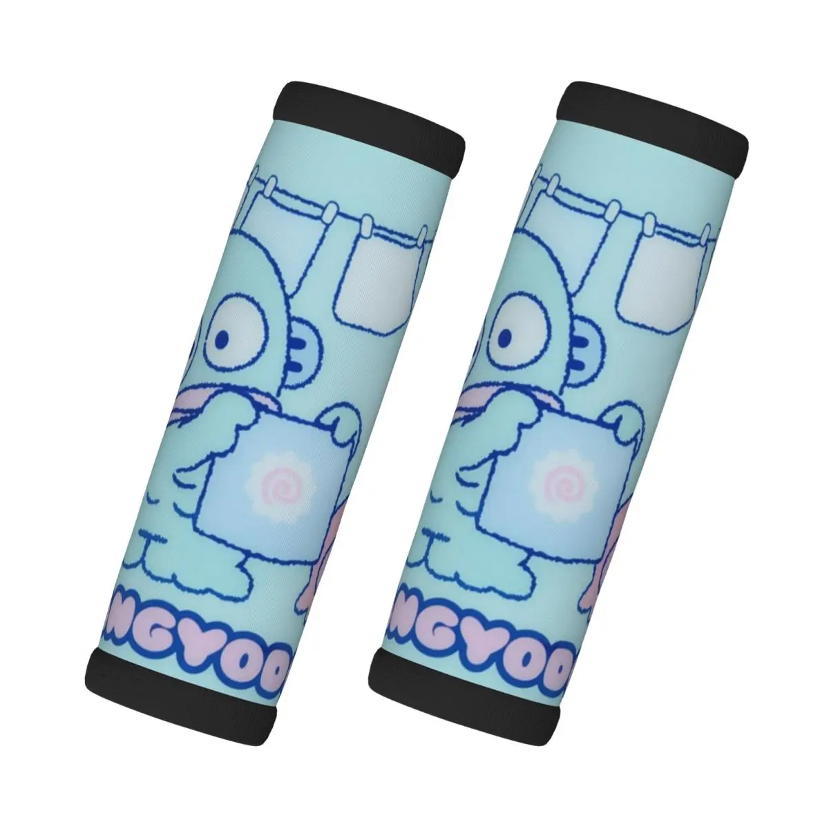 

Custom Hangyodon Luggage Handles Wrap Grips 2 Pcs Neoprene Suitcases Luggage Travel Accessories For Backpack Shoulder Pad