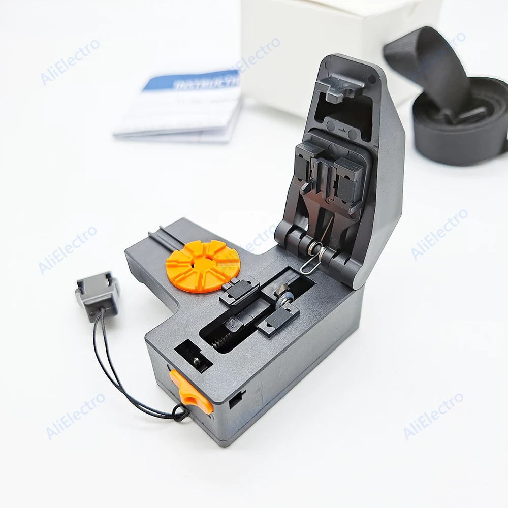 FC-20D FC-20T Optical Fiber Cutter Hand Tool Tungsten Steel Sheet Fiber Optical Cleaver Tool Plastic Material Mini Cleaver