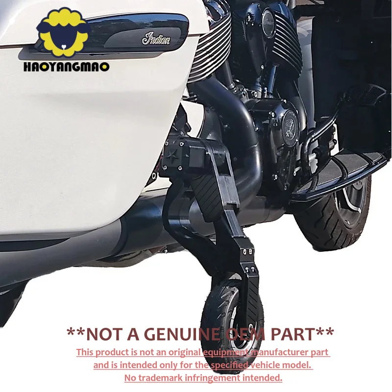 Auxiliary Parking Bracket Stand Stabilizer Side Touring Flh Road Street Glide Training Wheels Indian Gear