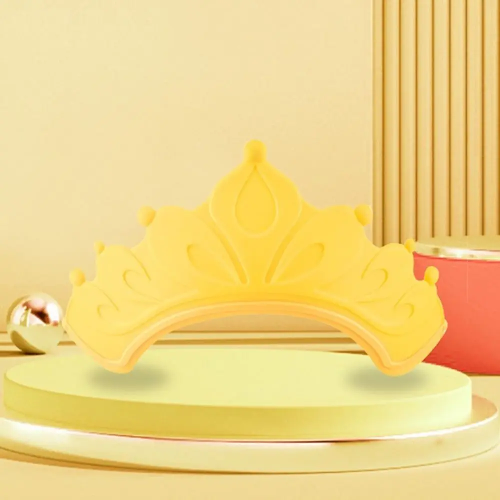 

New Silicone Hair Wash Hat Ear Protection Waterproof Shower Hat Adjustable Shampoo Cap Infant