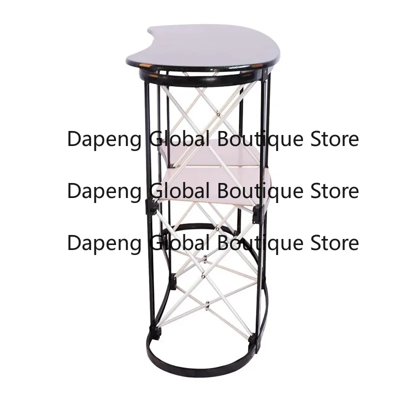 High Quality Pop up Table Foldable Aluminum Custom Promotion Counter Table Display Stand Pop up Counter