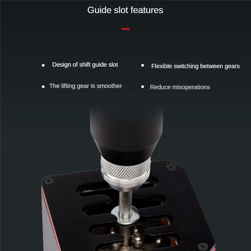 ABKQ-PC USB H Gear Shifter With Bracket For Logitech G27 G29 G25 G920 For Thrustmaster T300RS/GT For Simulation Racing Game