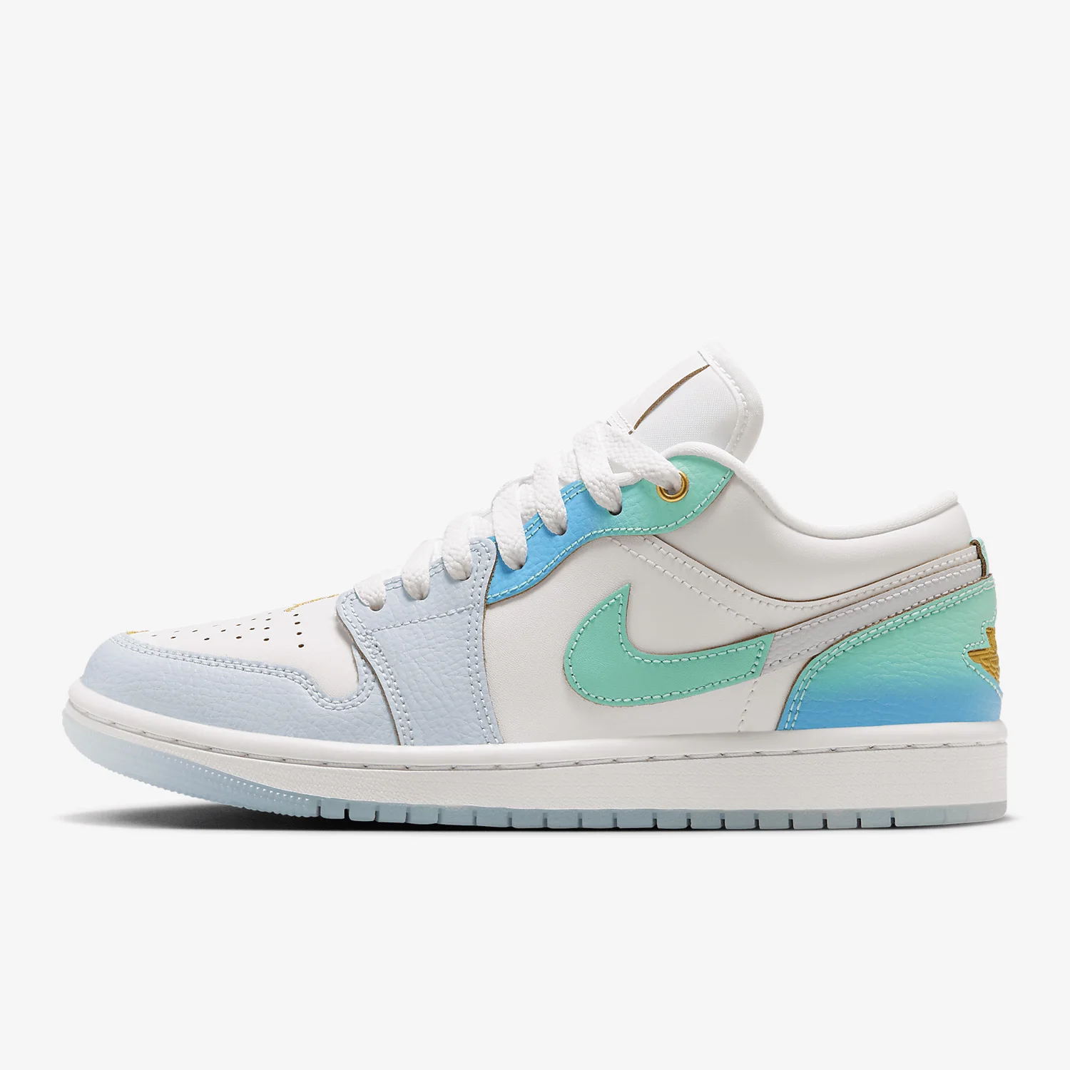 Nike Authentic Air Jordan 1 Low SE Women's Sports Casual Shoes FN8899-131