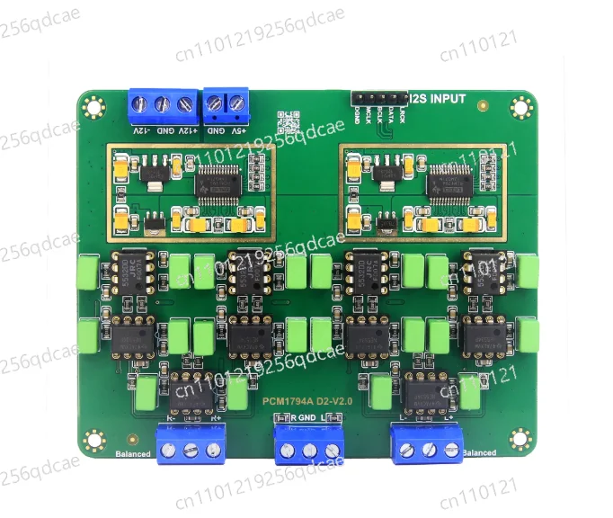 Dual Parallel PCM1794A DAC Audio Decoder PCB Board 24Bit 192kHz