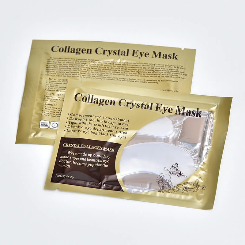 SENSE LASHES Collagen Crystal Eye Mask 10pcs/ Pack Fade Eye Bags Dark Circles Hydrogel Eye Mask Patch