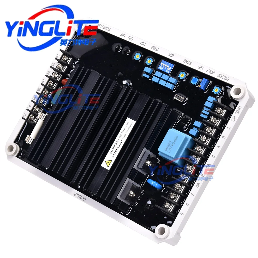 Original ADVR-12 AVR Automatic Voltage Regulator Generator Set Excitation Stabilizer Board