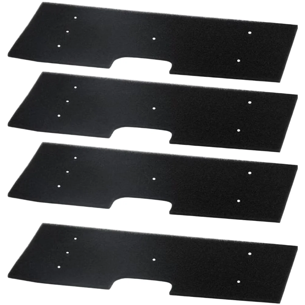 Black Fabric Washing Machine Filter For GE Profile WH01X35719 Lint Debris Catcher Replacement Part 4PCS Laundry Machine Supplies