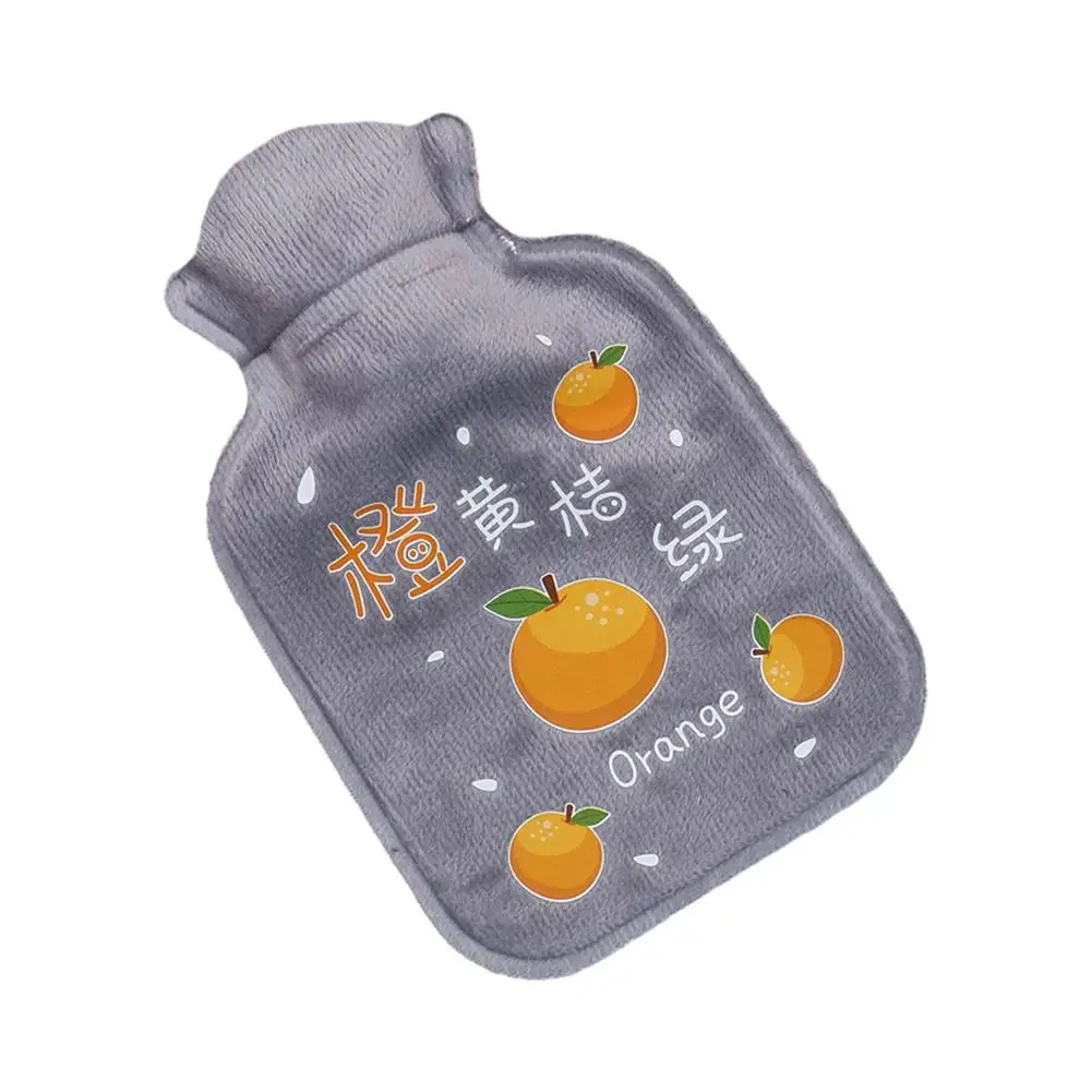 Strawberries Hand Warmer Hot Water Bag Heat Warm Plush Hot Warm Filling Coldproof Water Soft Bottle Water Pad Keeping Heati G0D3