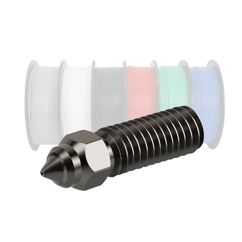 K1 Nozzle Kit 3D Printer Nozzles, Hardened Steel Nozzle Copper Alloy Extruder Nozzles for K1, K1 MAX 3D Printer