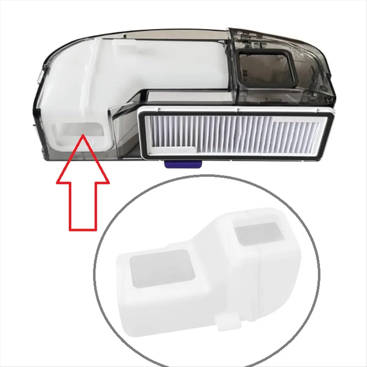 AT59 6 Pcs Dust Bin Liner for Narwal Freo Z Ultra / Narwal Xiaoyao 001MAX/J5X Vacuum Cleaner Parts - view 2