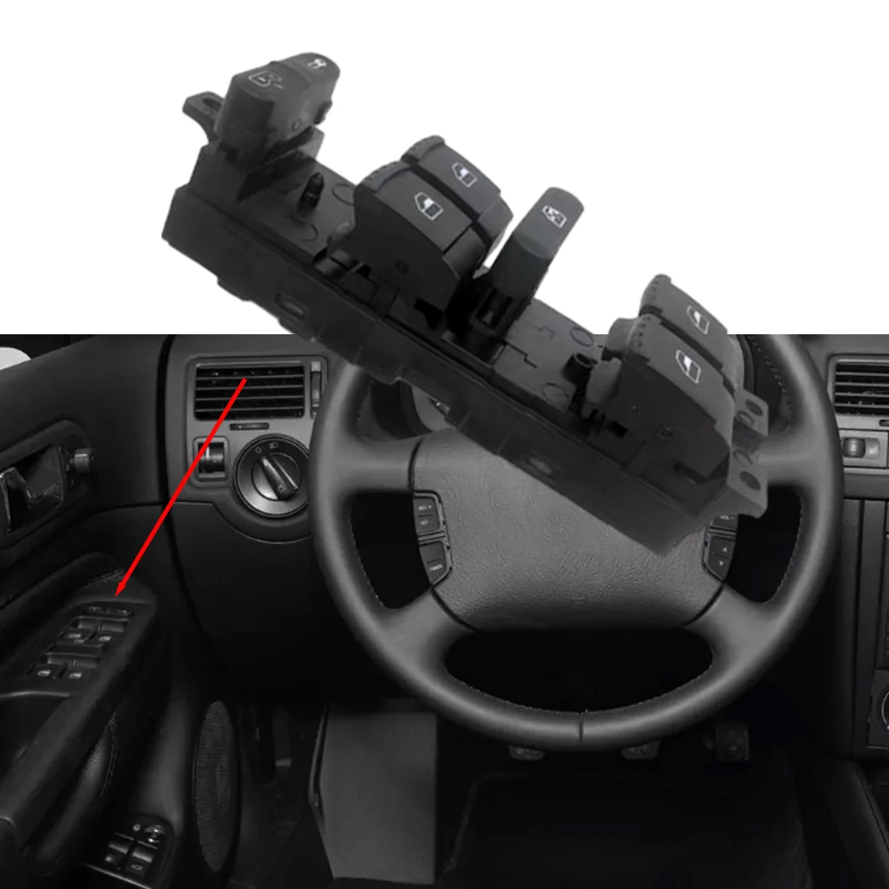 1JD959857 LHD Power Window Lifter Switch Button for VW Glof 4 2003-2008 Power Window Switch Window Switch