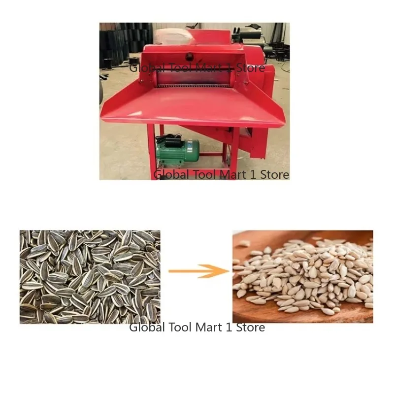

Quality Stainless Steel Control Sunflower Seed Shell Peeler Sunflower Seed Sheller Equipment Sunflower Thresher Machine