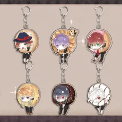 5CM Anime Komori Yui Sakamaki Ayato Reiji Doughnut Key Chains Artistic Creative Fashion Jewelry Pretty Unique Design Accessories