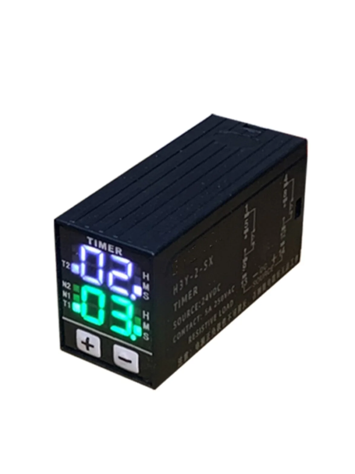 Small Volume Digital Display Time Relay Time Limit Switch Timing Trigger Module H3Y-2/H3Y-4 220V 24