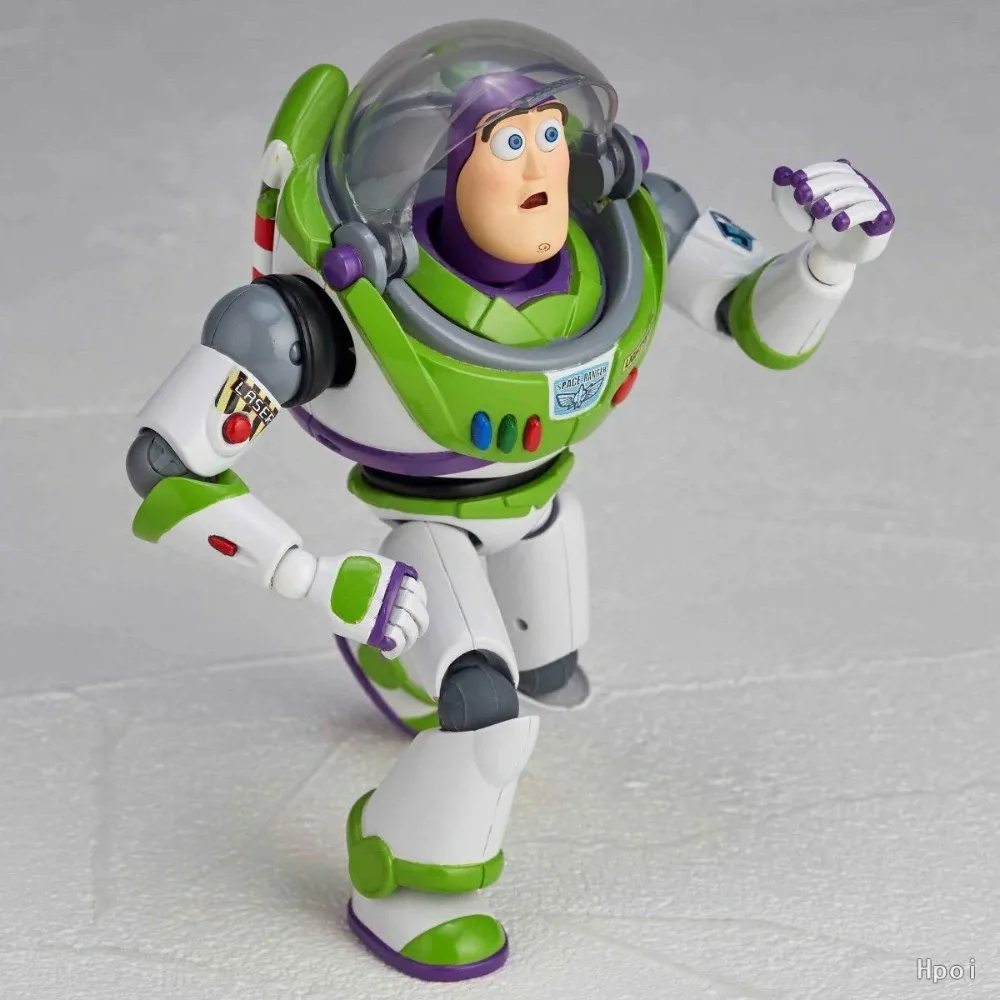 100% en Stock, Original Kaiyodo Legacy of Revoltech Revoltech (KD-060) Toy Story Buzz Lightyear Ultimate Garage Kit Figura de Anime