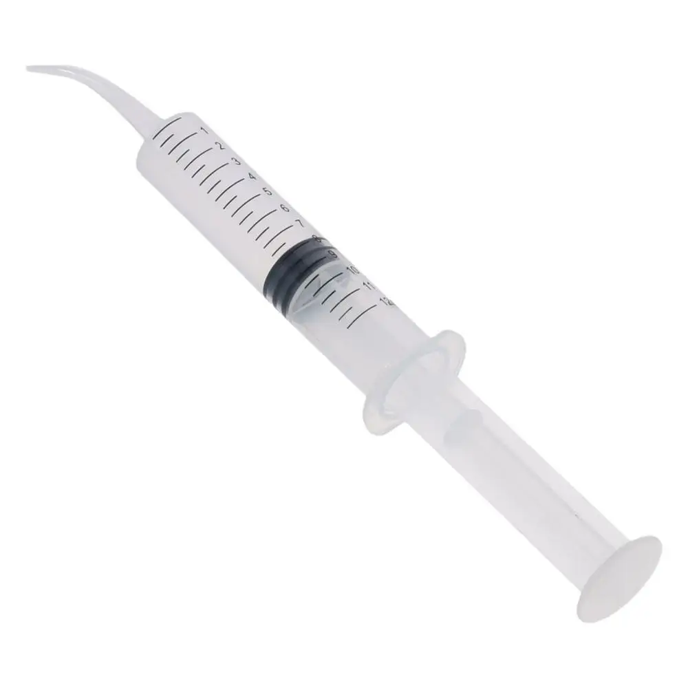 Transparent Plastic 12 ml Syringes for Liquid Multipurpose Refilling No Needle Plastic Syringe Measuring Syringe Tools