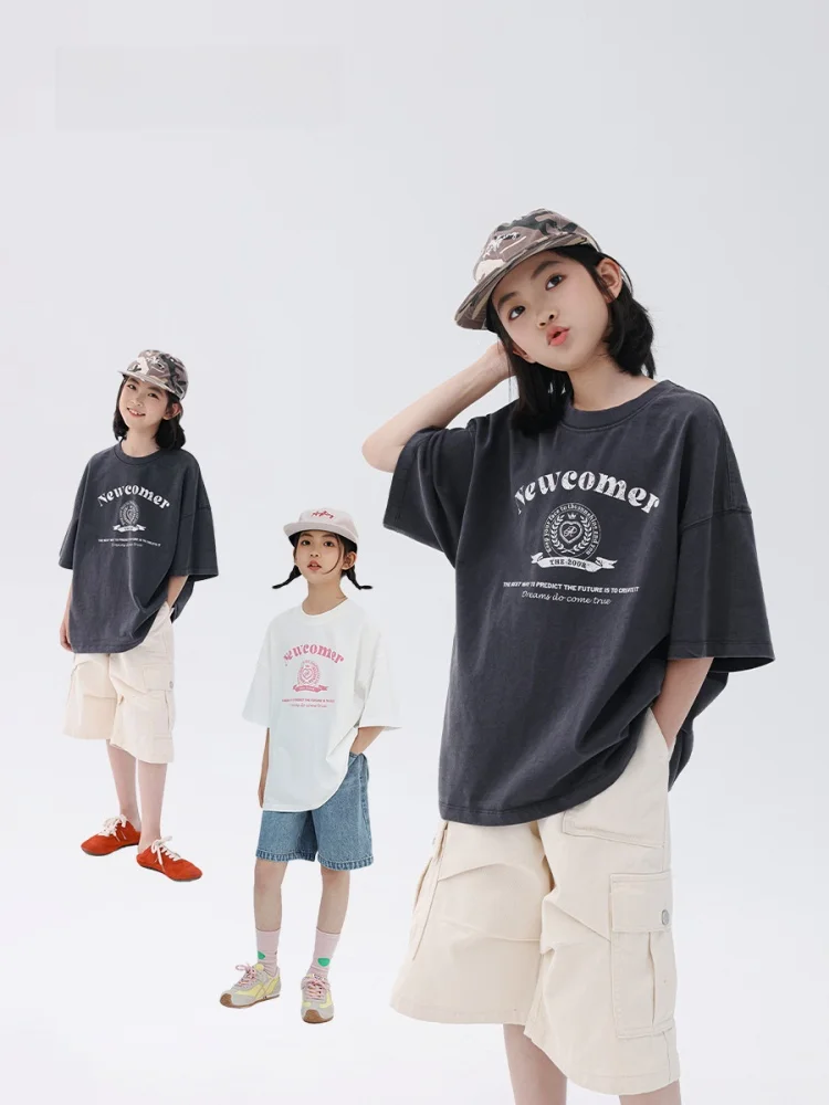 aishangduo-t-shirt-a-maniche-corte-da-ragazza-maglietta-casual-stampata-per-bambini-top-estivo-alla-moda-in-cotone-traspirante