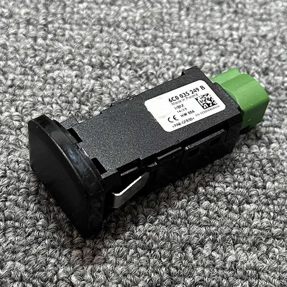 USB Socket AUX IN Socket 6C0035249B for VW Golf Convertible Polo/Derby/Vento IND 6C0 035 249 B Car Accessories - view 5