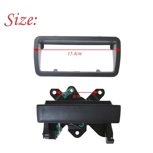 Imagen 2 del producto Pestillo de puerta trasera, manija o bisel de manija para Chevy S10 GMC Sonoma 1994 1995 1996 1997-2004 Isuzu Hombre 15007218,15007219