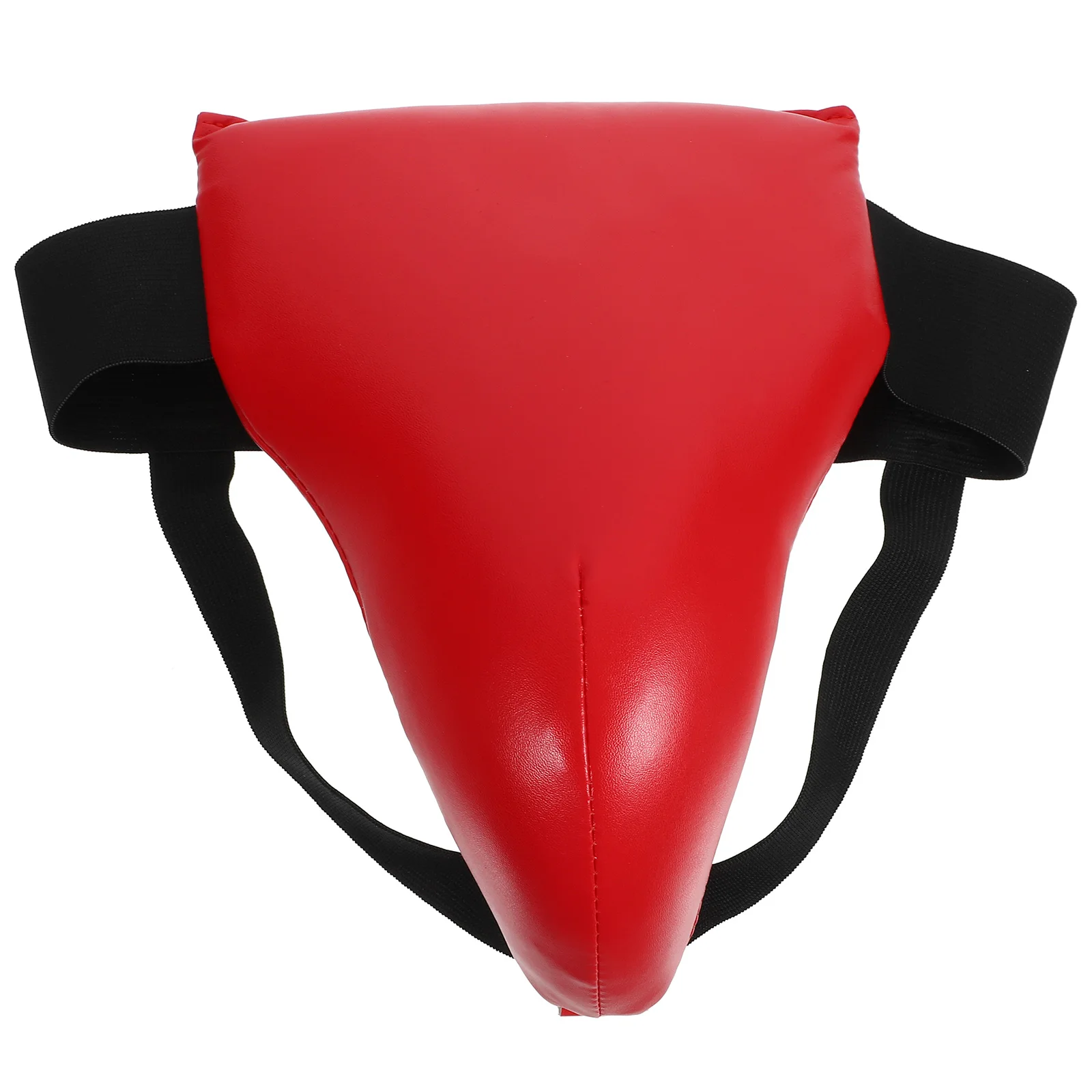 

Child Crotch Guard Red Breathable Protector Portable Reusable ABS Plastic Sponge Durable Easy to Wear Training Accessories