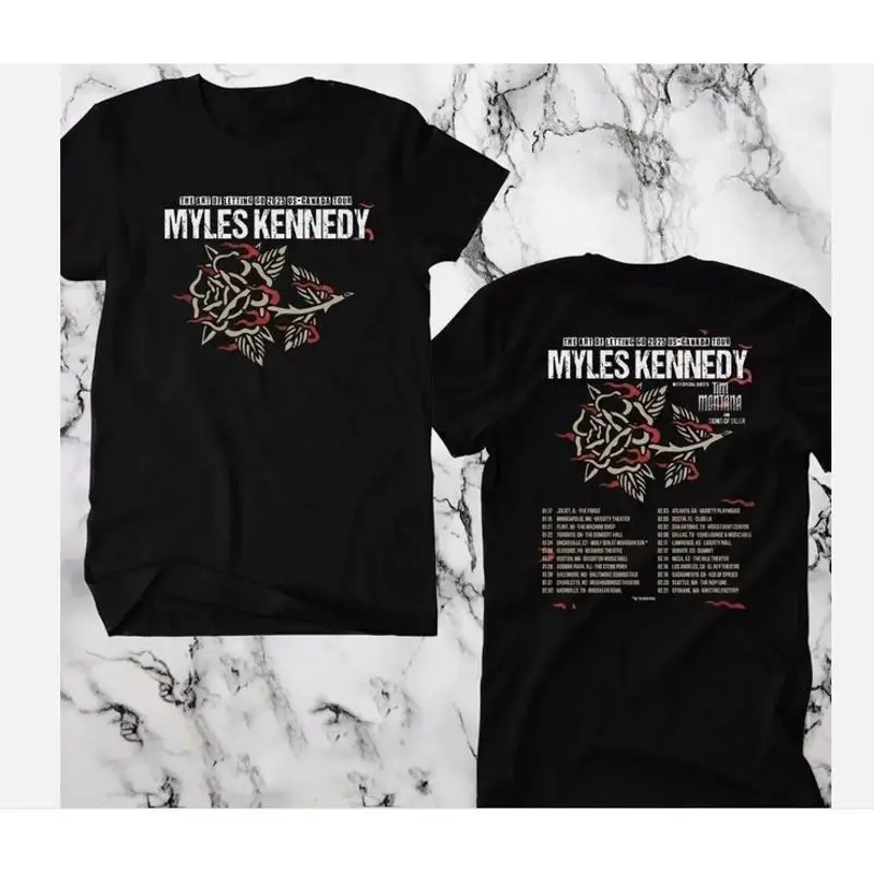 MYLES KENNEDY THE ART OF LETTING GO NA TOUR 2025 MYLES KENNEDY t shirt
