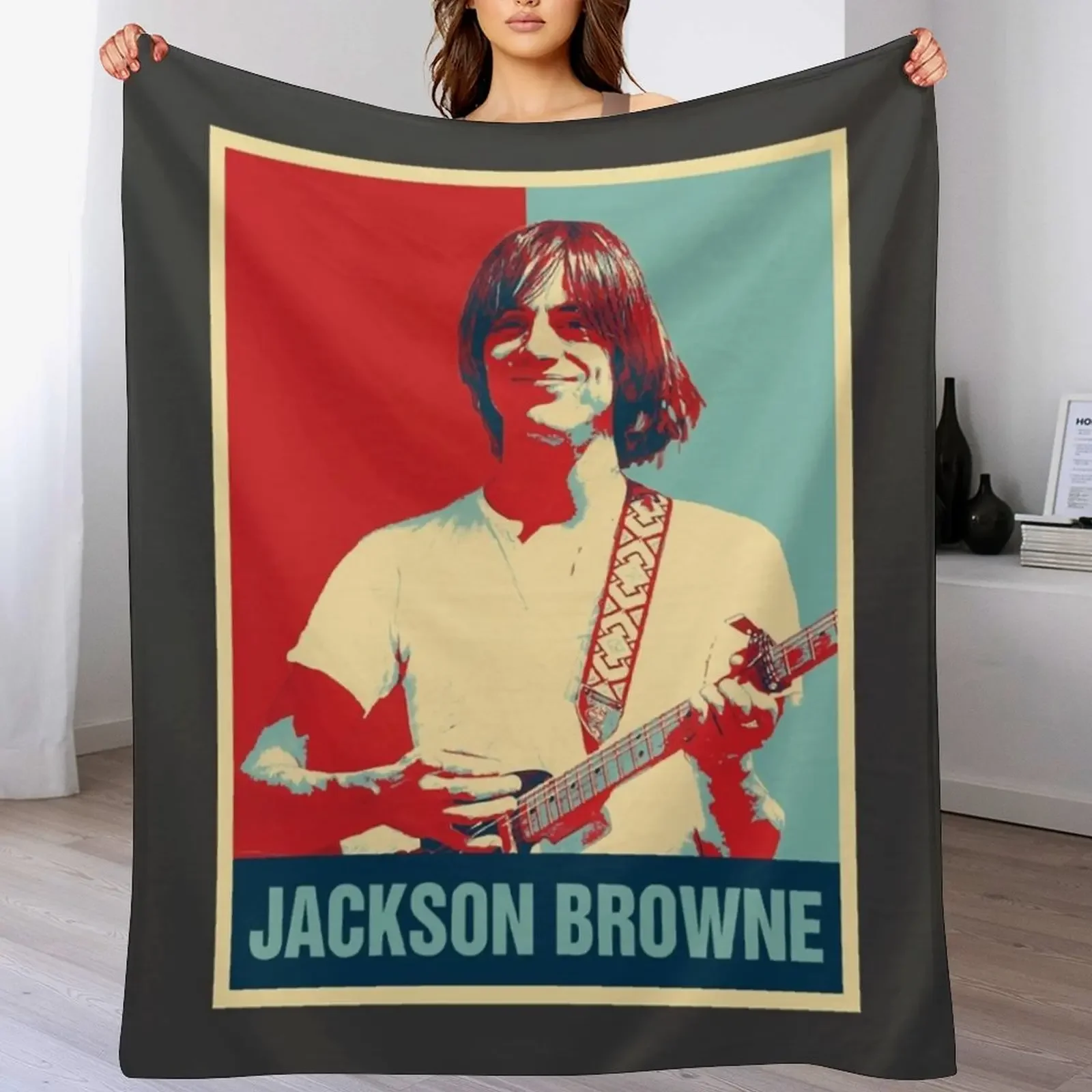 

Design Men Best Legend Jackson Singer Anime Gift For Browne Show Throw Blanket Fluffy Cozy Throw Blanket for Home Decor